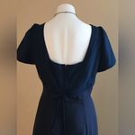 Alfred Angelo Alfred Angel Maxi Beautiful Navy Blue Gown Sz XL Photo 5