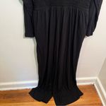 Old Navy Waist-Defined V-Neck Jumpsuit Black L Photo 4