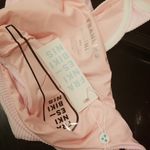 frankie's bikinis ๐๐ Anna Ribbed Top (M) + Shea Ribbed Bottom (S) Love Pink NWT Photo 9