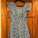 BB Dakota Blue Floral Mini Dress, 6, NWT Photo 9