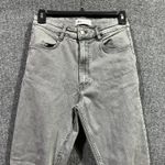 ZARA Jeans Womens 6 Gray Denim Medium Wash Cotton Mid Rise Skinny Leg Streetwear Photo 1