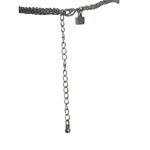 Banana Republic  Silver Tone Multi Strand Layered Necklace Tube Beads Adj 21" Photo 3