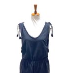 Aerie Tassel Tie Romper Black Size XXL Photo 6