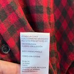 Urban Outfitters  Button Up Shirt Red & Black Plaid Flannel Sz M GUC Photo 5