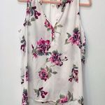 Alice Blue Floral  Simona Henley Blouse Small Photo 1
