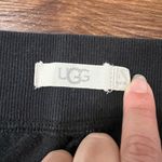 UGG  Black Knit Lounge Shorts Photo 3