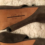 Dolce Vita Leather Suede Slingback Stiletto Heels Grey 7.5‎ Gray Photo 8