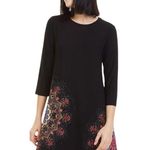 Desigual  Black Dress XS Mandala Print Boho Style US XS New Photo 2