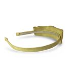 Side Bow Fashion Headband Yellow Photo 2
