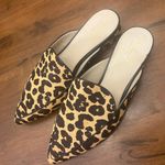 Cole Haan Leopard Calf Hair Mules Photo 4