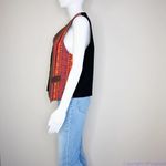 Boom women's 100% cotton multicolor‎ vest, size M Red Size M Photo 15