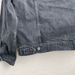 Amazon Essentials Grey Black Denim Jacket Small Gray Photo 5