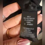 Lulus Last Love Song Black Mini Dress Bell Sleeves Front Tie Lined Keyhole Large Photo 7