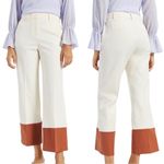 Alfani Double Color Straight Casual Pants Size 10 Petite Photo 1