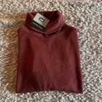 Lee  Authentic Styling Cowl-neck Sweater. Size XL Terracotta. NWT.‎ Photo 1