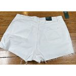 Wild Fable Womens  White Super High Rise Cutoff Jean Shorts Size 14 Inseam‎ 2.5" Photo 2