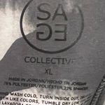 Sage‎ COLLECTIVE Grey White Tie Dye Sports Bra With Cups Size XL Gray Photo 3