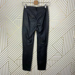 Theory  Faux Leather Irving‎ Legging in Black Size US XS Photo 6
