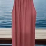 Sweet Kawaii Pearl collar Pink dress Keyhole Boho Party Vacation Feminine 16w Photo 4