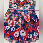 NBD WOMENS Summer Cut out Colorful Floral Halter Romper Pink Size M Photo 10