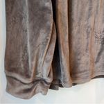 SKIMS Velour Buttoned Stretch Pajama Top Shirt Brown Size undefined Photo 6