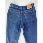 Levi's Womens's Classic 512 Slim tapered medium jeans raw hem sz 10M Photo 10