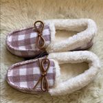 Sonoma NWT
 Pink and Cream Moccasin Slippers Photo 3