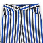 ZARA High Waist Striped Pants Wide Leg Lightweight Knit Hippie Boho Size Small Photo 1