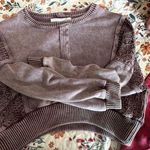 Altar'd State maroon altrd state sweater Photo 0