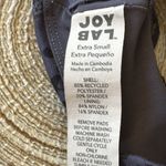 Joy Lab Strappy Sports Bra XS Dark Gray Black Stretch Photo 5