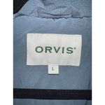 Orvis  Lightweight Packable Travel Jacket Women's Large Gray‎ EUC Photo 7