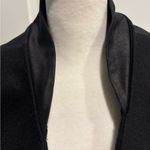 Wyatt  Collection vintage wool vegan leather open ha jet M black Photo 1