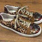 Johnny Was  Shoes Womens 7 Olivia Floral Leopard Print Sneakers JWS0012 Photo 3