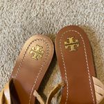 Tory Burch NWOT  Patos strappy leather slide sandals tan Photo 1