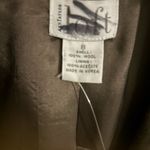 Loft Ann Taylor  Wool Blend grey button hidden Long Sleeve‎ Jacket Lined Size 8 Photo 1