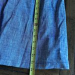 BGL Blue Chambray Sleeveless Linen Blend Maxi Dress Size 6 NEW MSRP 345.00 Photo 4