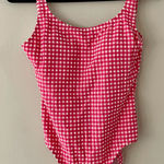J.crew pink gingham one piece swimsuit Size 4 Photo 0