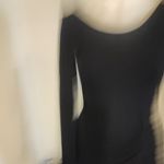 Free People  Black Love And Be Loved  Dress with Bell Sleeves and Slit Size Xl Photo 5