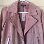 Kendall + Kylie suede moto jacket Photo 1