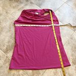 Synergy Organic Clothing Fuchsia Pink Drape Neck Tank Top Pullover Extra Small Size XS Photo 2