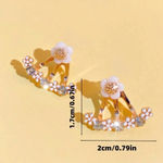 Small and very cute earrings bundle 🤍🌸 Pink Photo 6