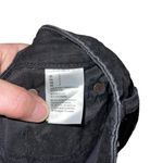 American Eagle  Black Denim Mini Skirt Size 2 Distressed  Y2K 90’s Photo 3