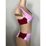 l*space New. L* pink tie dye bikini. Retails $220. Small Photo 6