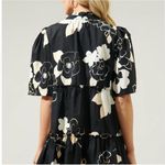 Sugar Lips Cairan Rose Dixie Split Neck Shift Dress Photo 1