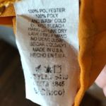 brenda's Brenda’s Button Back Blouse Mustard Yellow S Photo 9