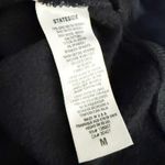 Stateside  x ANTHROPOLOGIE | Navy Blue Fleece Hoodie Drawstring | Size Medium Photo 5