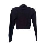 Kith  Sonia Cropped Knit‎ Turtleneck Sz XS Photo 2
