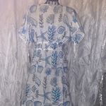 Blue Island  Sea Shell Print Swim Coverup Photo 6