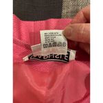 Carlisle Long Sleeve Zip Up V-Neck Silk Blazer Jacket Pink Women's Size 10 Photo 6