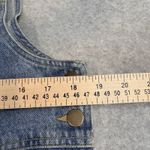 Vintage Carole Little Denim Jumper Dress Large Blue Jean Embroidered Cotton NEW Photo 12